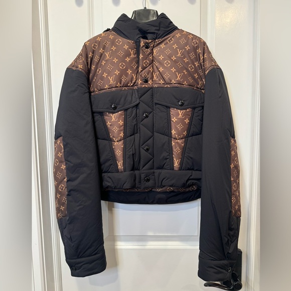 Louis Vuitton Cropped Monogram Jacket - Picture 2 of 14